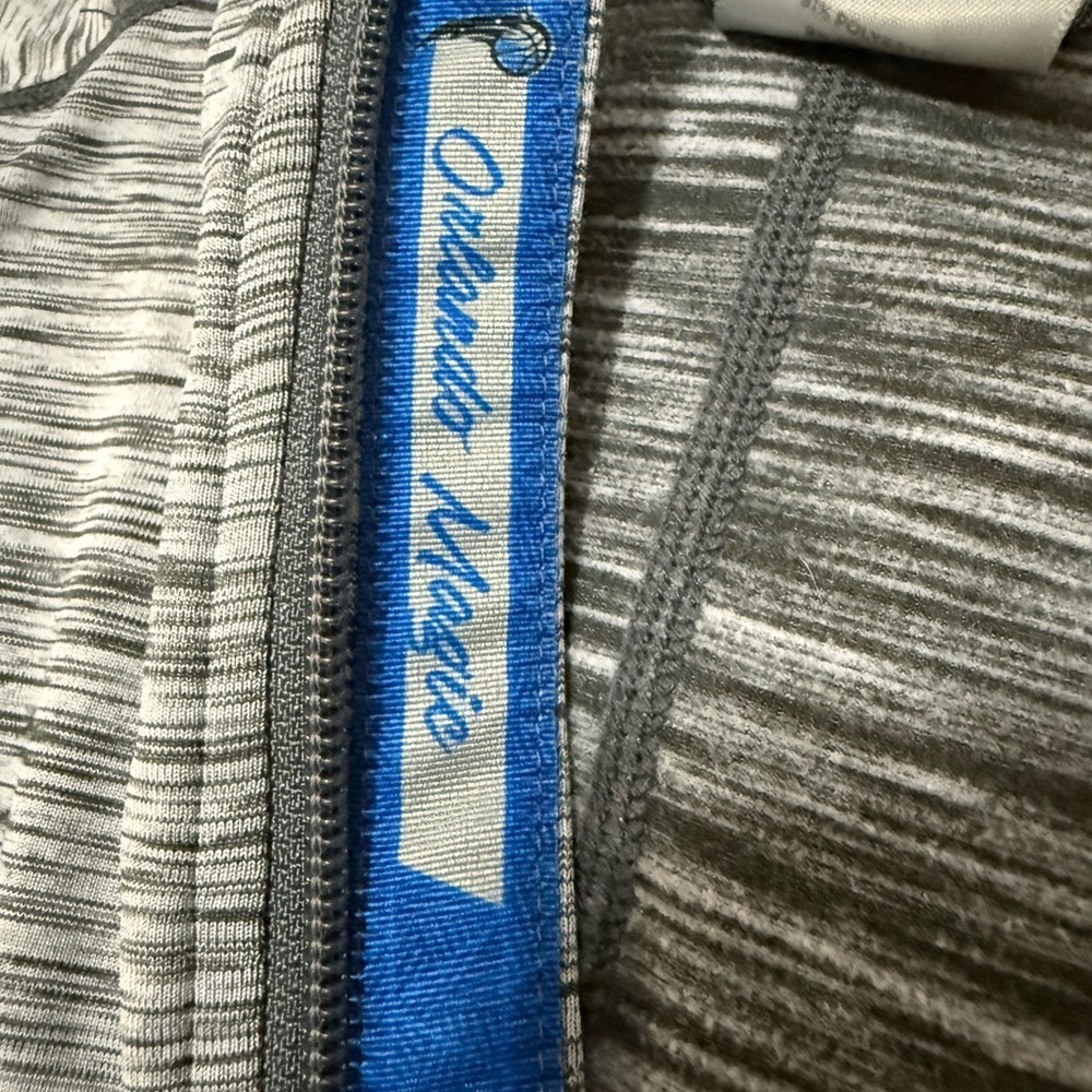 Orlando Magic Basketball Antigua Full-Zip Jacket L Grey and Blue - Picture 10 of 11